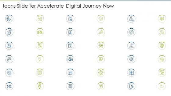 Icons Slide For Accelerate Digital Journey Now