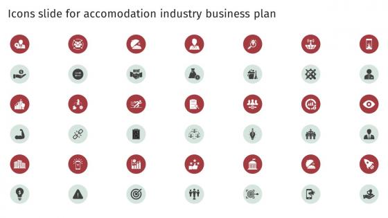 Icons Slide For Accomodation Industry Business Plan Ppt Ideas Background Designs BP SS