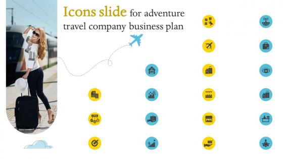 Icons Slide For Adventure Travel Company Business Plan BP SS