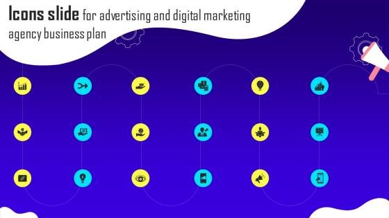 Icons Slide For Advertising And Digital Marketing Agency Business Plan BP SS