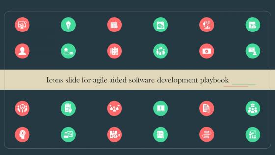 Icons Slide For Agile Aided Software Development Playbook Ppt Introduction