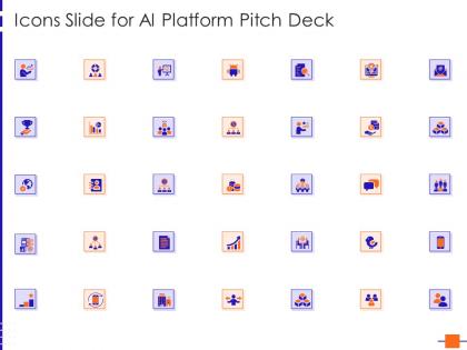 Icons slide for ai platform pitch deck