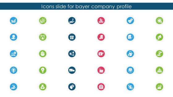 Icons Slide For Bayer Company Profile Ppt Elements CP SS