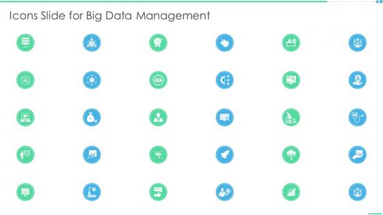 Icons Slide For Big Data Management Ppt Portfolio Slide Download