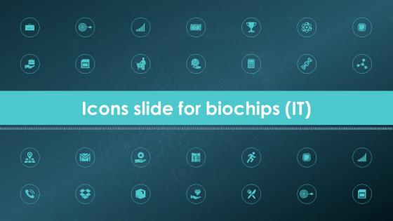 Icons Slide For Biochips IT