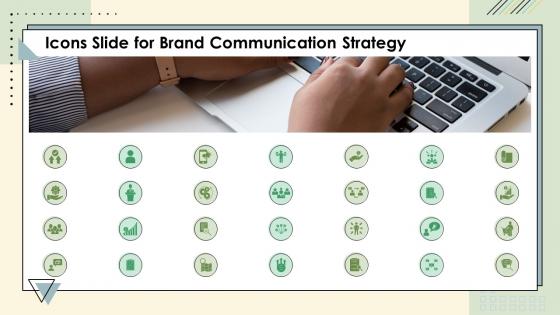 Icons Slide For Brand Communication Strategy Ppt Information