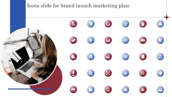 Icons Slide For Brand Launch Marketing Plan Branding SS V