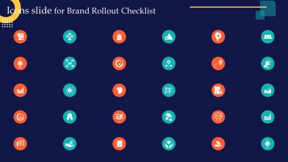 Icons Slide For Brand Rollout Checklist Ppt Powerpoint Presentation Show Graphic Tips