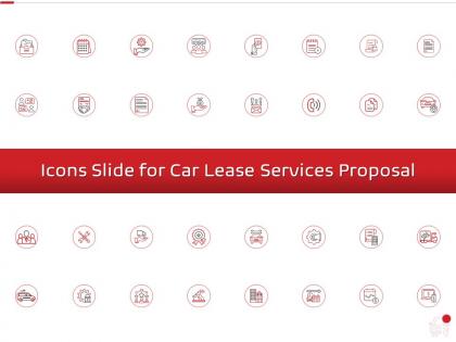 Icons slide for car lease services proposal ppt powerpoint presentation outline