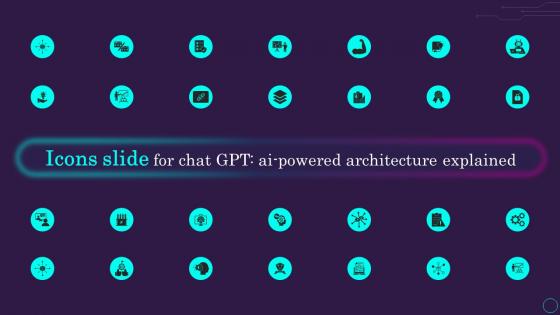 Icons Slide For Chat Gpt Ai Powered Architecture Explained ChatGPT SS