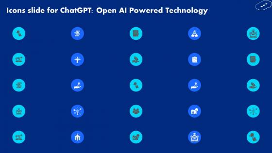 Icons Slide For Chatgpt Open Ai Powered Technology ChatGPT SS V