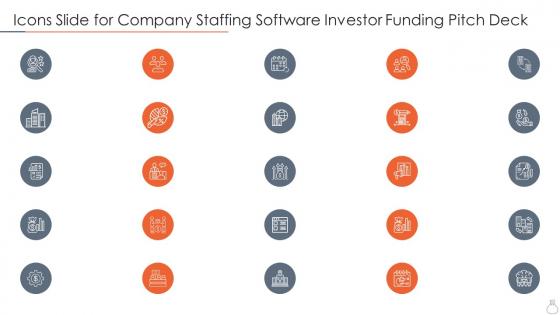Icons slide for company staffing software investor funding pitch deck