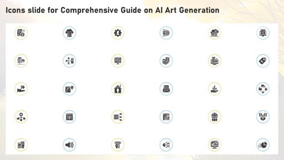 Icons Slide For Comprehensive Guide On AI Art Generation ChatGPT SS V