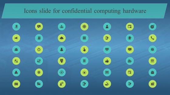 Icons Slide For Confidential Computing Hardware Ppt Icon Example Introduction