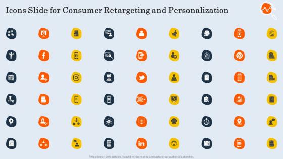 Icons Slide For Consumer Retargeting And Personalization