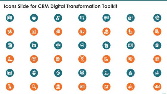Icons Slide For Crm Digital Transformation Toolkit Ppt Slides Background Image