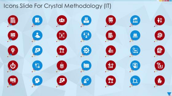 Icons Slide For Crystal Methodology It Ppt Diagrams