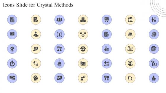 Icons Slide For Crystal Methods Ppt Powerpoint Presentation File Background Images