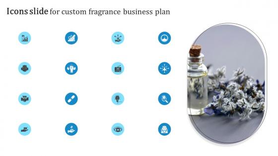 Icons Slide For Custom Fragrance Business Plan BP SS