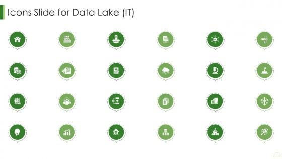 Icons Slide For Data Lake It Ppt Slides Samples