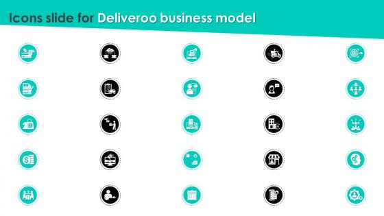 Icons Slide For Deliveroo Business Model BMC SS