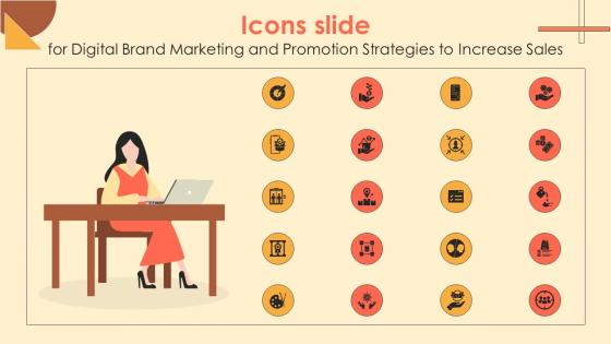 Icons Slide For Digital Brand Marketing And Promotion Strategies To Increase Sales MKT SS V