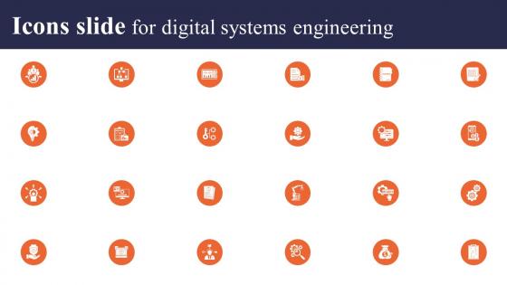 Icons Slide For Digital Systems Engineering