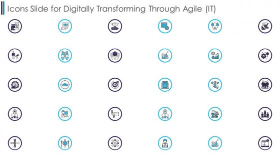 Icons Slide For Digitally Transforming Through Agile It Ppt Introduction