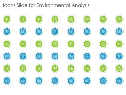 Icons slide for environmental analysis ppt pictures