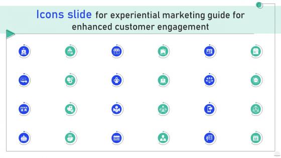 Icons Slide For Experiential Marketing Guide For Enhanced Customer Engagement