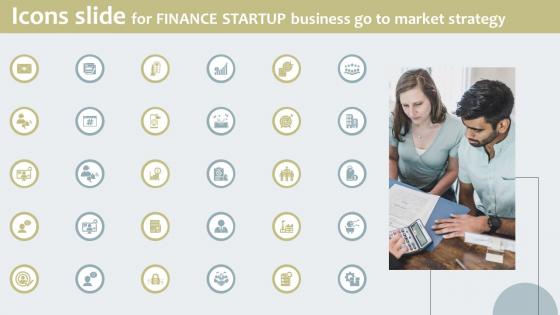 Icons Slide For Finance Startup Business Go To Market Strategy SS