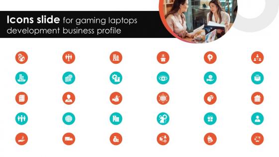 Icons Slide For Gaming Laptops Development Business Profile CP SS V