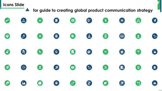 Icons Slide For Guide To Creating Global Product Communication Strategy SS