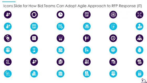 Icons Slide For How Bid Teams Can Adopt Agile Approach To Rfp Response It