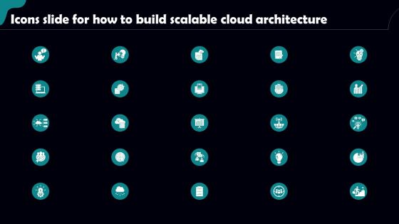 Icons Slide For How To Build Scalable Cloud Architecture Ppt Icon Example Introduction