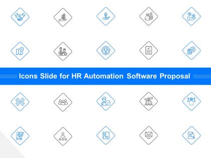 Icons slide for hr automation software proposal ppt file formats