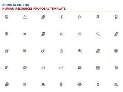Icons slide for human resources proposal template ppt powerpoint presentation pictures
