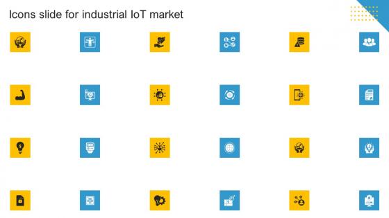 Icons Slide For Industrial Iot Market IR SS V