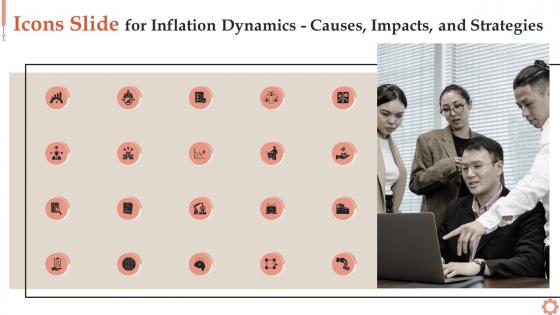 Icons Slide For Inflation Dynamics Causes Impacts And Strategies Fin SS
