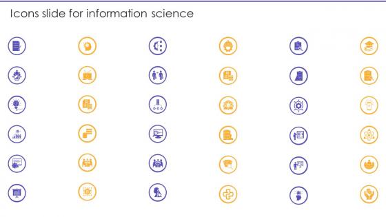 Icons Slide For Information Science Ppt Elements