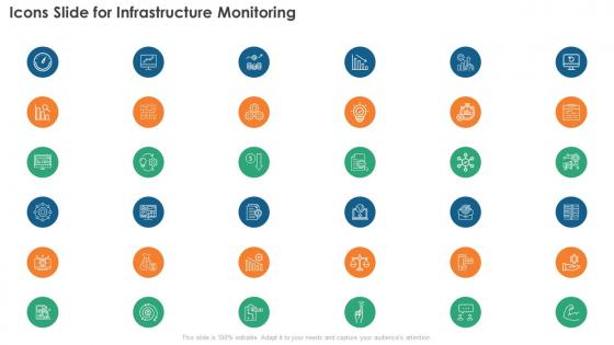 Icons Slide For Infrastructure Monitoring