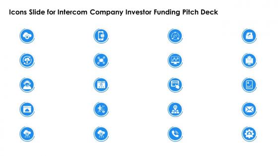 Icons slide for intercom company investor funding pitch deck