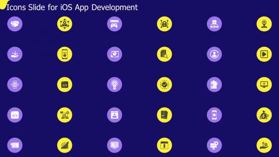 Icons Slide For IOS App Development Ppt Powerpoint Presentation Icon Graphics