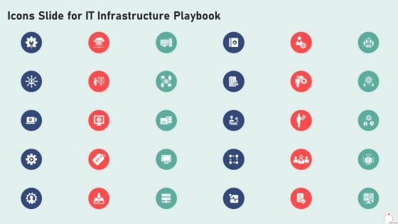 Icons slide for it infrastructure playbook