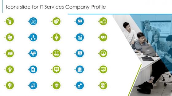 Icons Slide For IT Services Company Profile Ppt Portfolio Slides