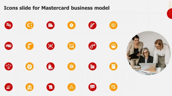 Icons Slide For Mastercard Business Model BMC SS