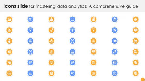 Icons Slide For Mastering Data Analytics A Comprehensive Guide Data Analytics SS