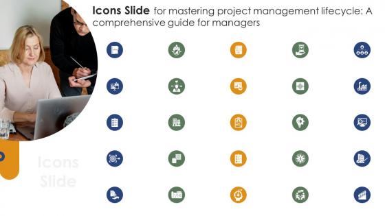 Icons Slide For Mastering Project Management Lifecycle Comprehensive Guide Managers PM SS