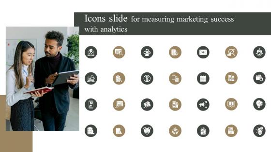 Icons Slide For Measuring Marketing Success With Analytics MKT SS V