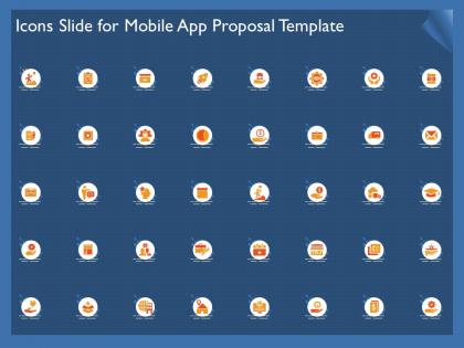 Icons slide for mobile app proposal template ppt powerpoint presentation gallery outline